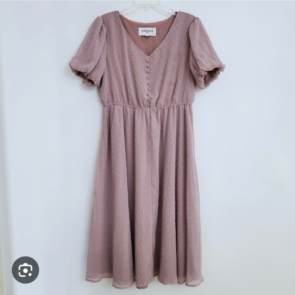 JessaKae NWT still in packaging size 4XL Highbury Dress in mauve